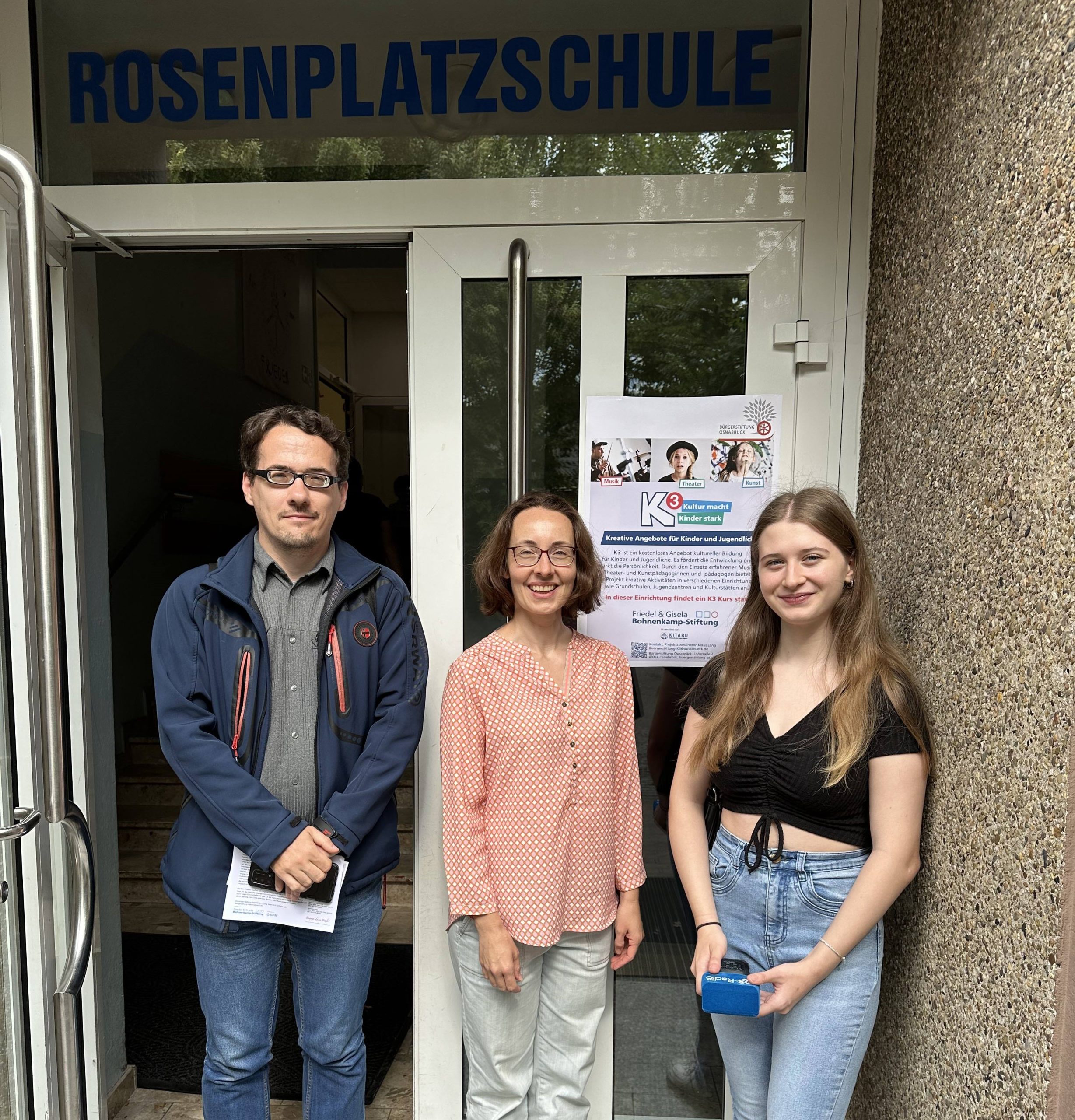 Bürgerstiftung Projekteröffnung K3 - Kultur macht Kinder stark! Rosenplatzschule Osnabrück