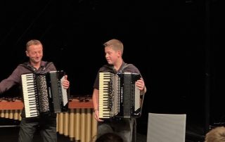 Musikalischer Beitrag auf der Musiksoirée Akkordeon